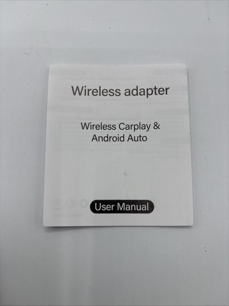 2026 Adapter for iPhone & Android Wired to Wireless CarPlay & Android Auto New
