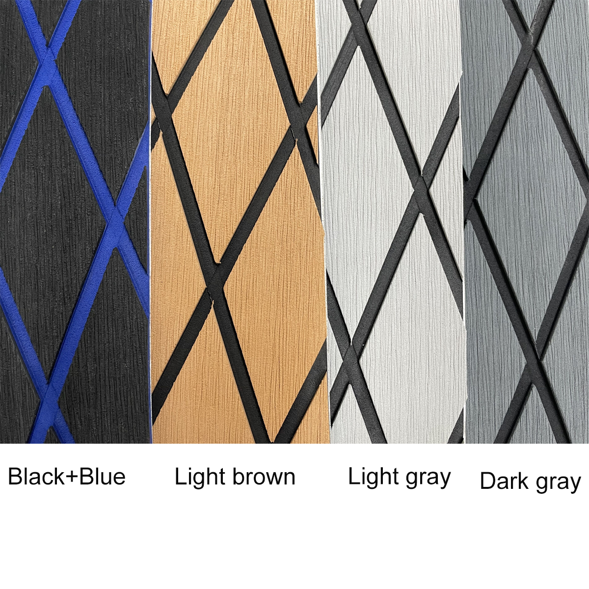 Diamond EVA Foam Marine Boat Flooring Mat Yacht Faux Teak Decking Sheet Carpet