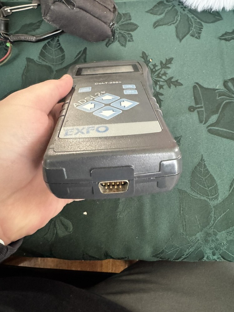 Exfo CoLT-250+ ADSL2+ Test Set Data Acquisition Network Analyzer & Case