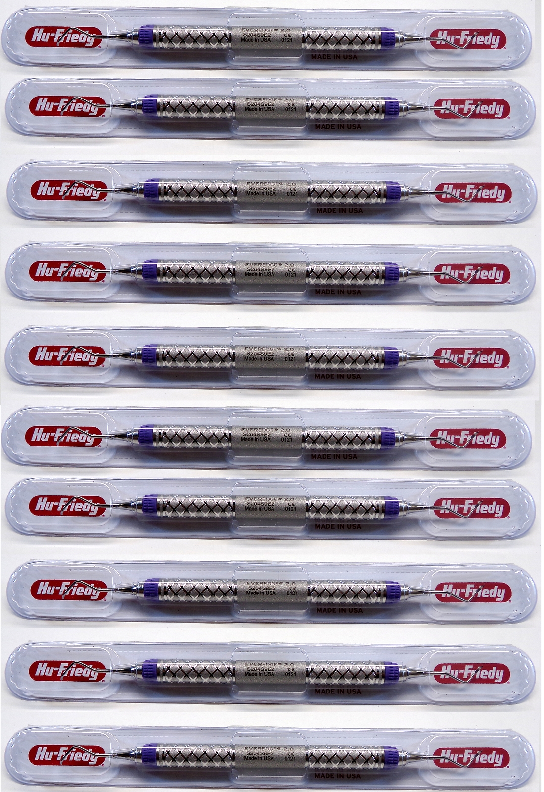 Sickle Scaler No S204S EverEdge2.0 S204S9E2 Kit/10 Pcs HU FRIEDY