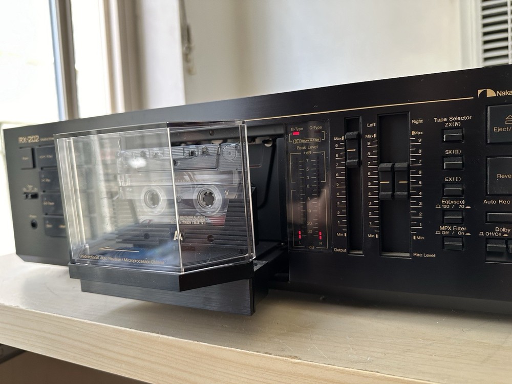 Nakamichi RX-202 Unidirectional Auto Reverse Cassette Deck
