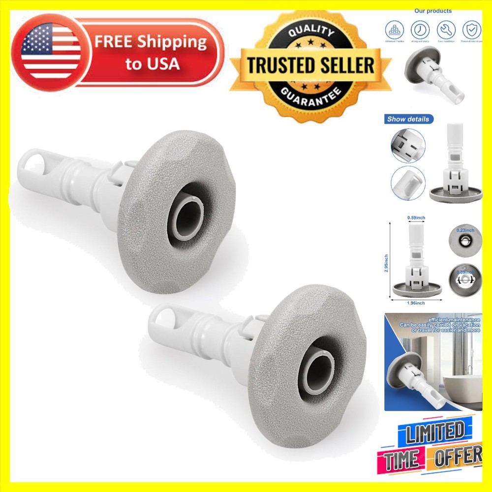 Luxury Hot Tub Jet Replacements - 2" Cluster Storm Diffusers for Relaxation