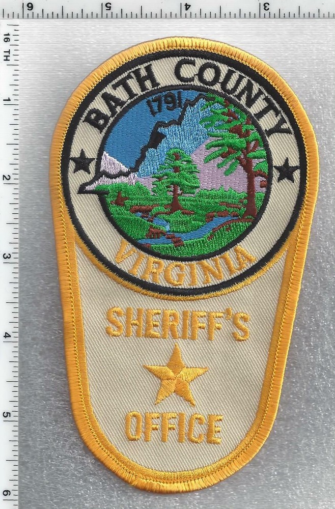 Bath County Sheriff (Virginia)  Shoulder Patch