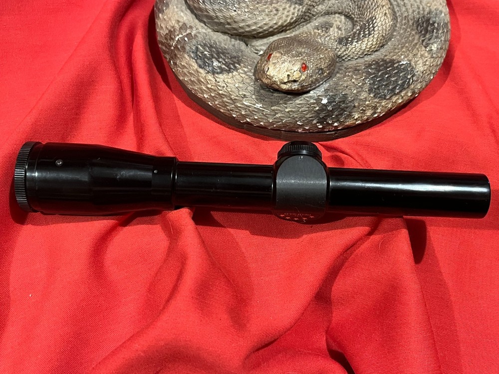 Pristine original REDFIELD 4X Five Star Compact Rifle Scope circa 1991