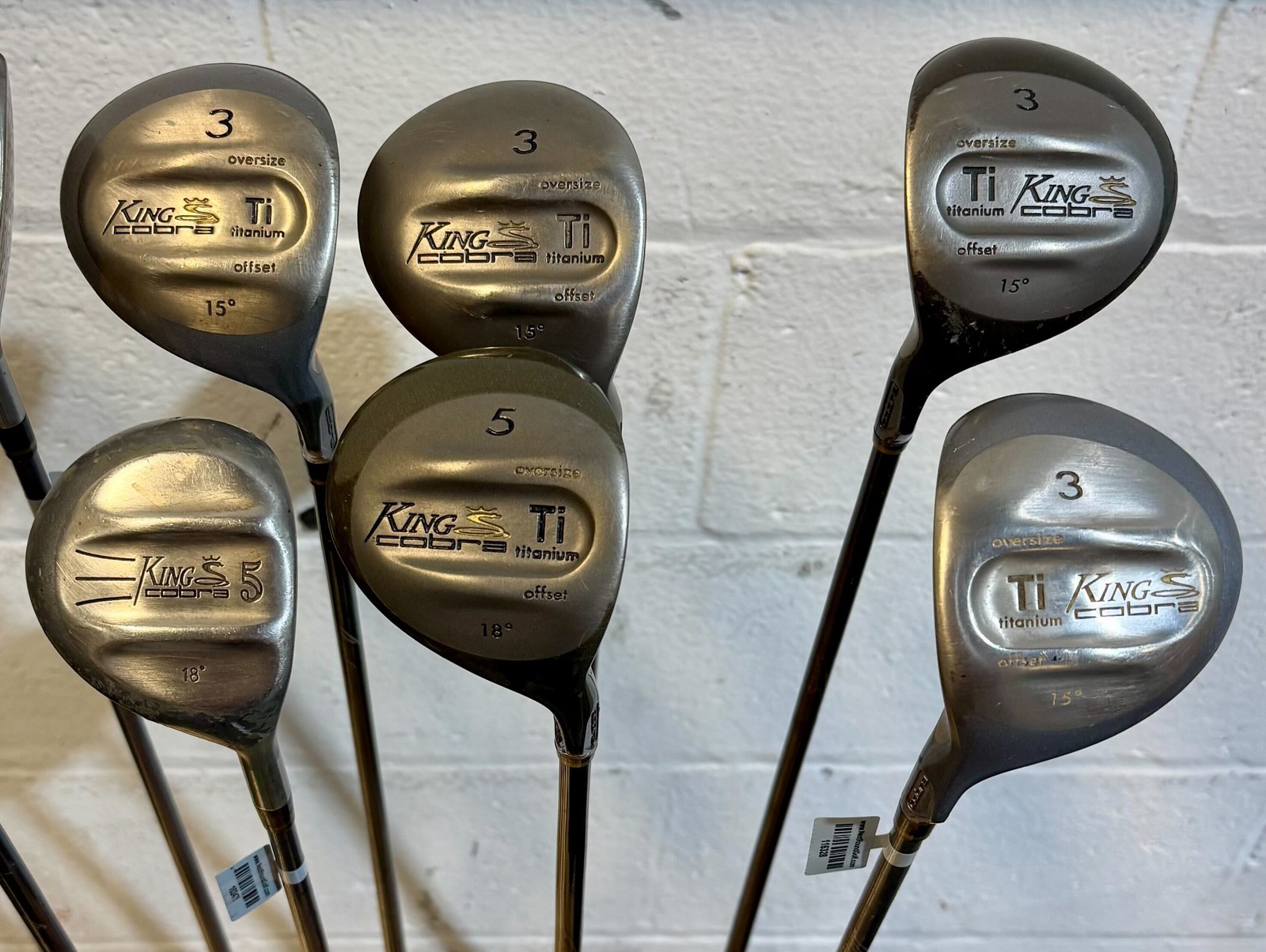 Wholesale Lot of 25 Golf Clubs - Cobra Fairway Woods