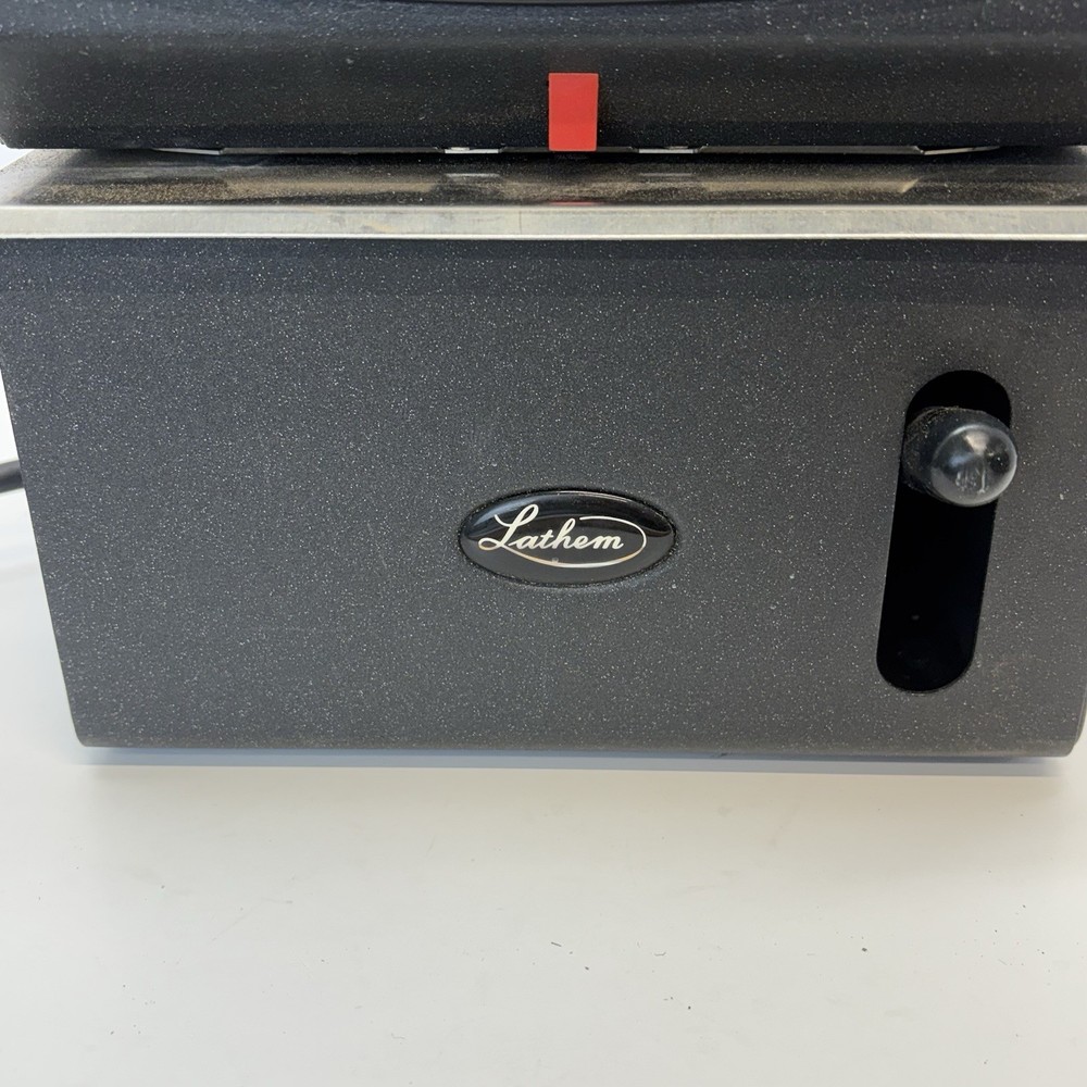 Lathem 4001 Analog Time Recorder Automatic Punch Time Clock No Key