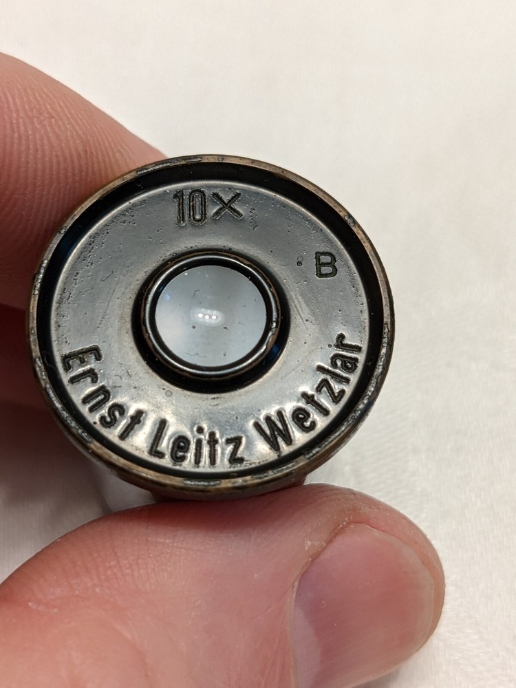 Microscope eyepiece Ernst Leitz Wetzlar 10x B Germany