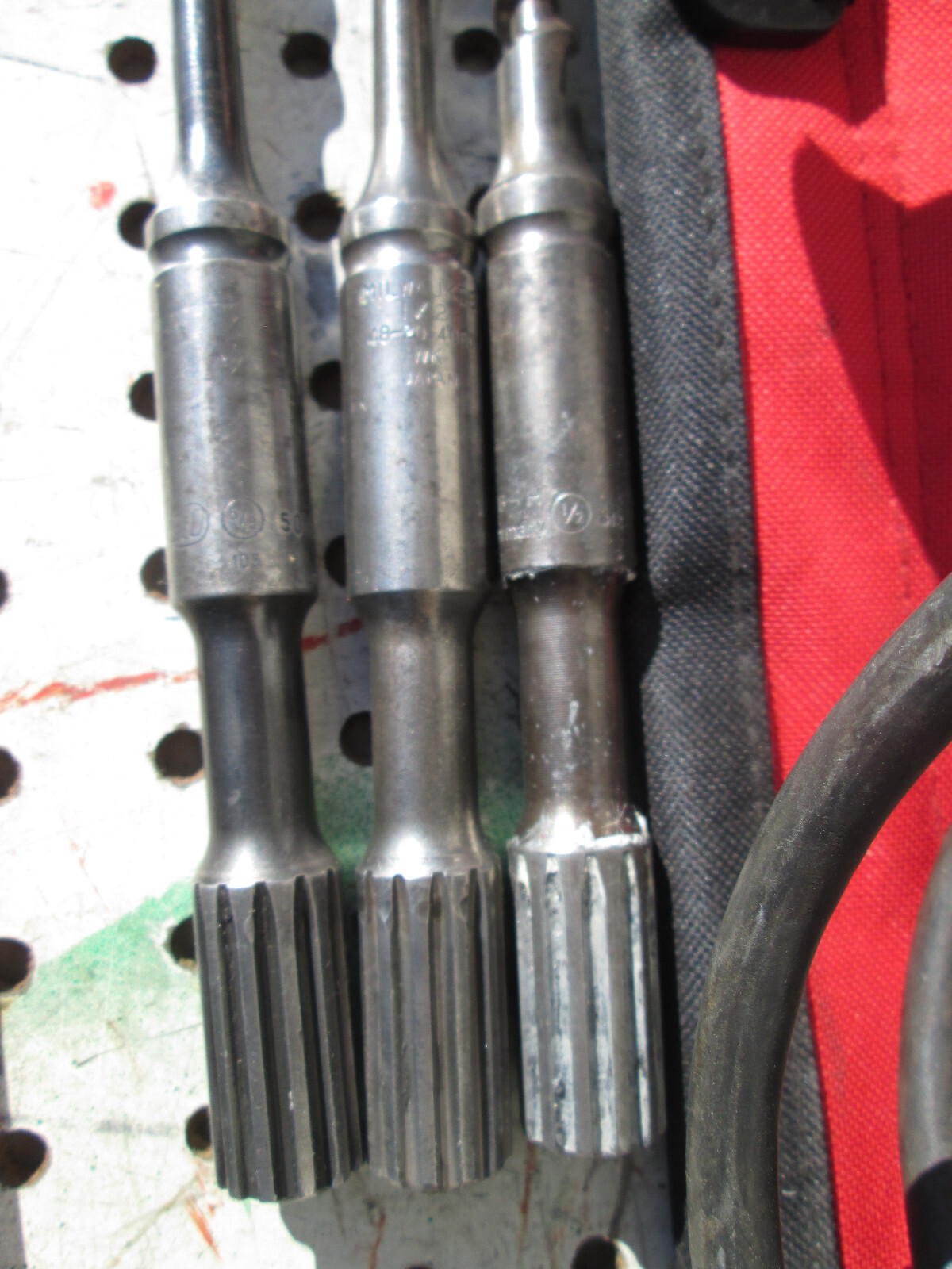 Black & Decker (DeWalt) 1- 1/2 Vari Rotary Hammer Drill 5096 Made Italy 4 bits