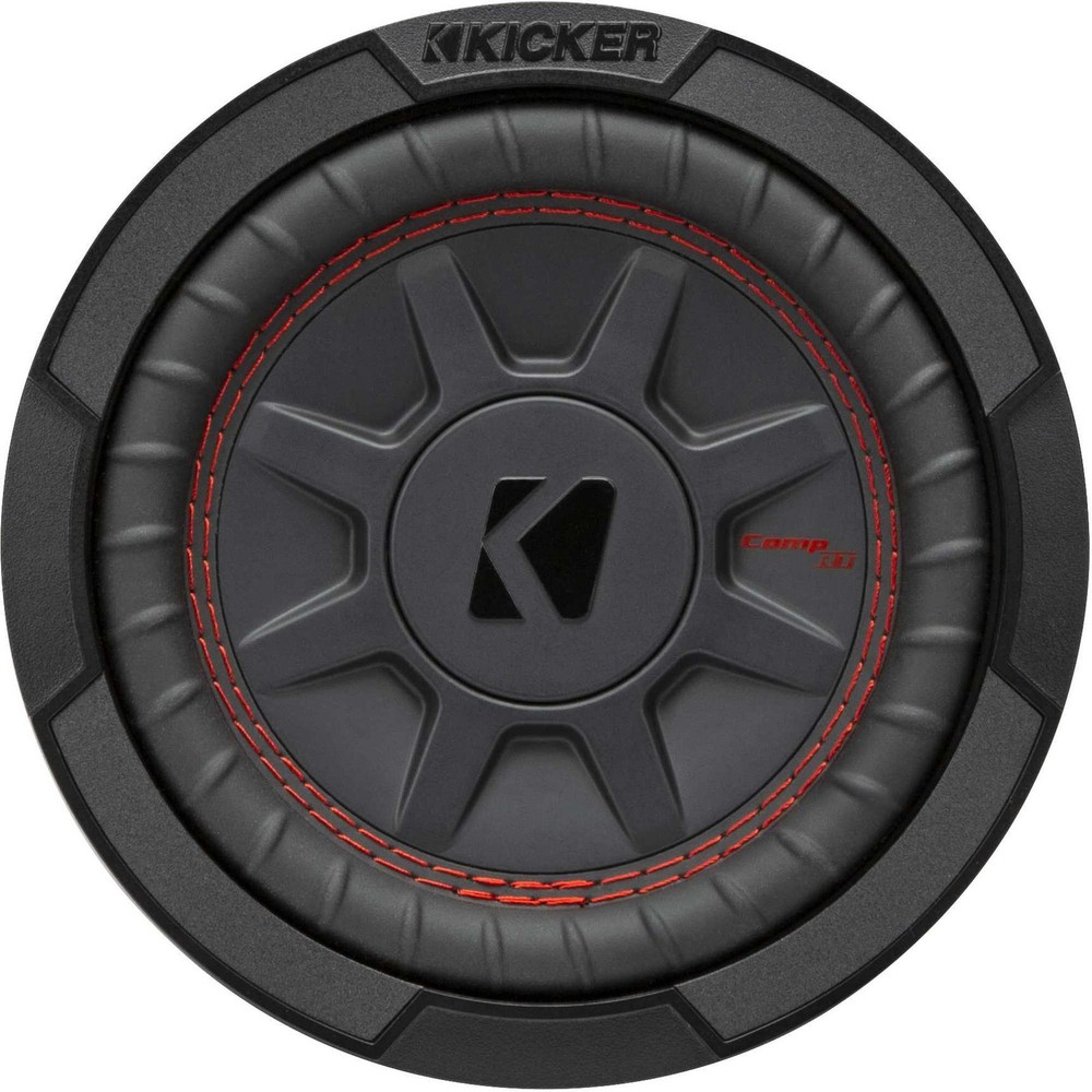 Kicker 48CWRT672 CompRT 6.75" Subwoofer, DVC, 2-ohm - Includes Speaker Wire