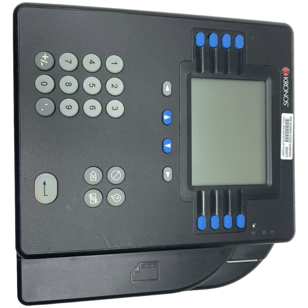 KRONOS 8602800-501 System 4500 Digital Time Clock switching