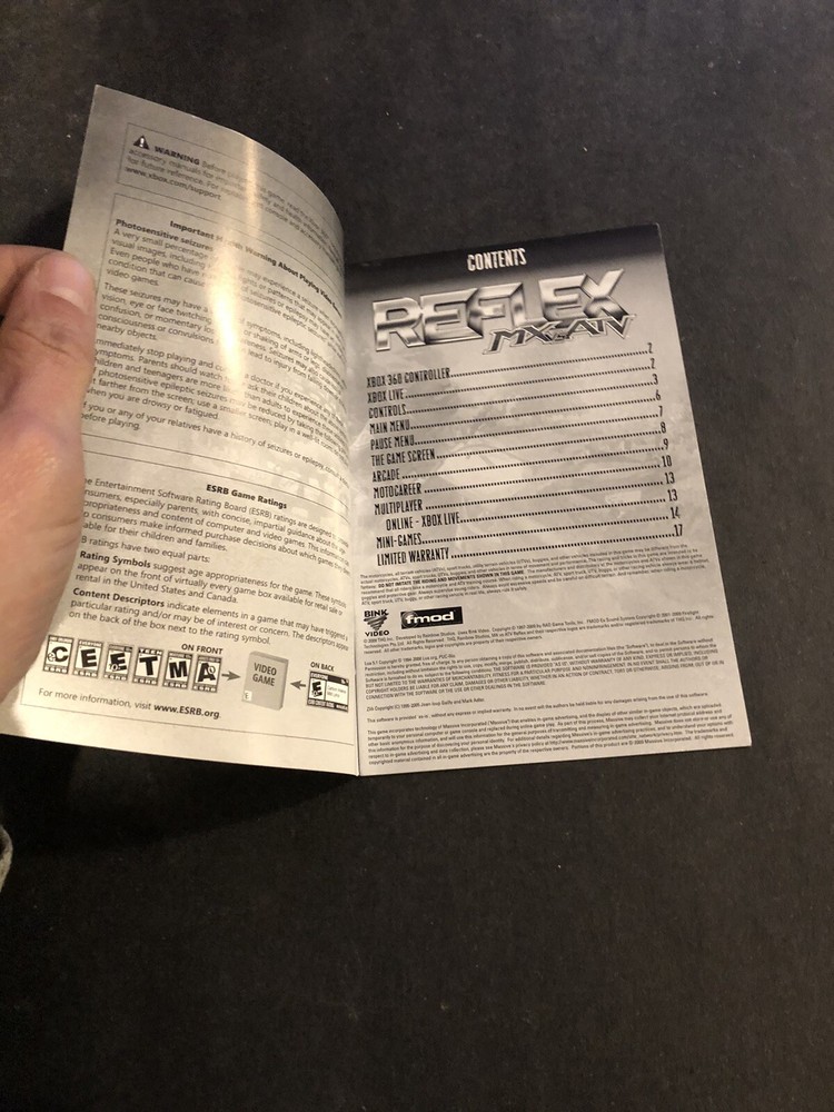 mx vs atv reflex xbox 360 manual Only