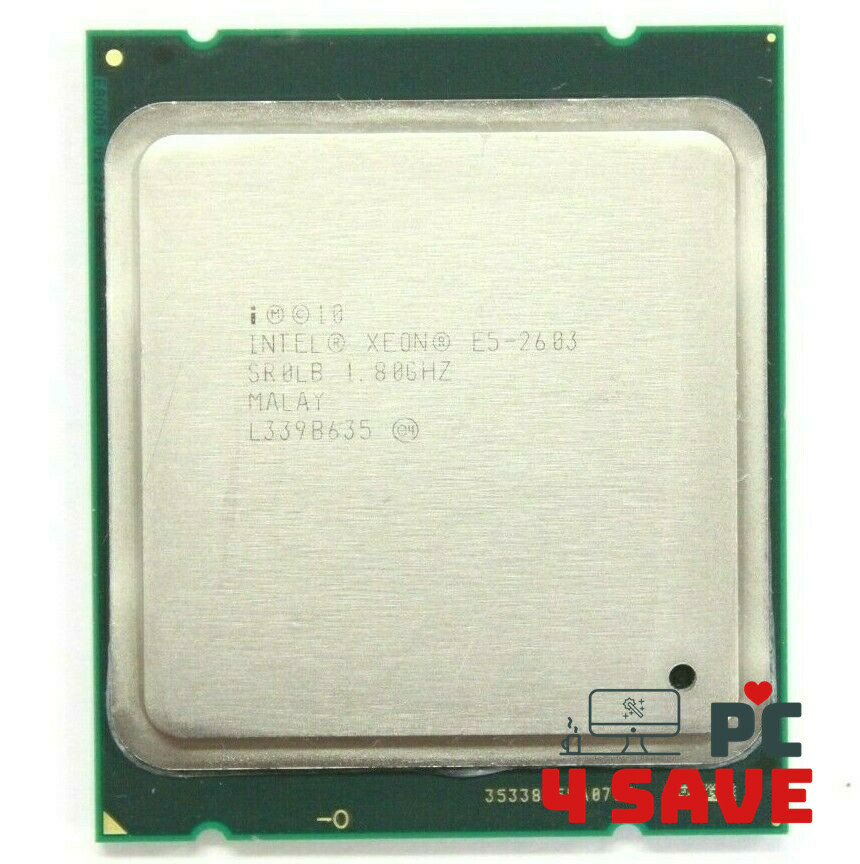 Intel Xeon E5-2603 CPU 1.8GHz 4-Core Processor 10MB 6.4GTs LGA-2011 SR0LB Server