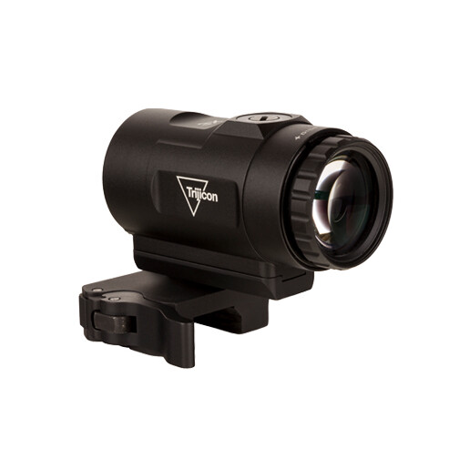 Trijicon 3X Magnifier w/ Adjustable Height Quick Release, Flip to Side Mount