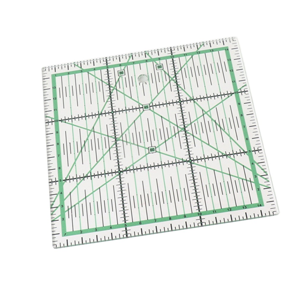 2 Pack Acrylic Quilting Ruler For DIY Sewing Patchwork Measuring Popular
