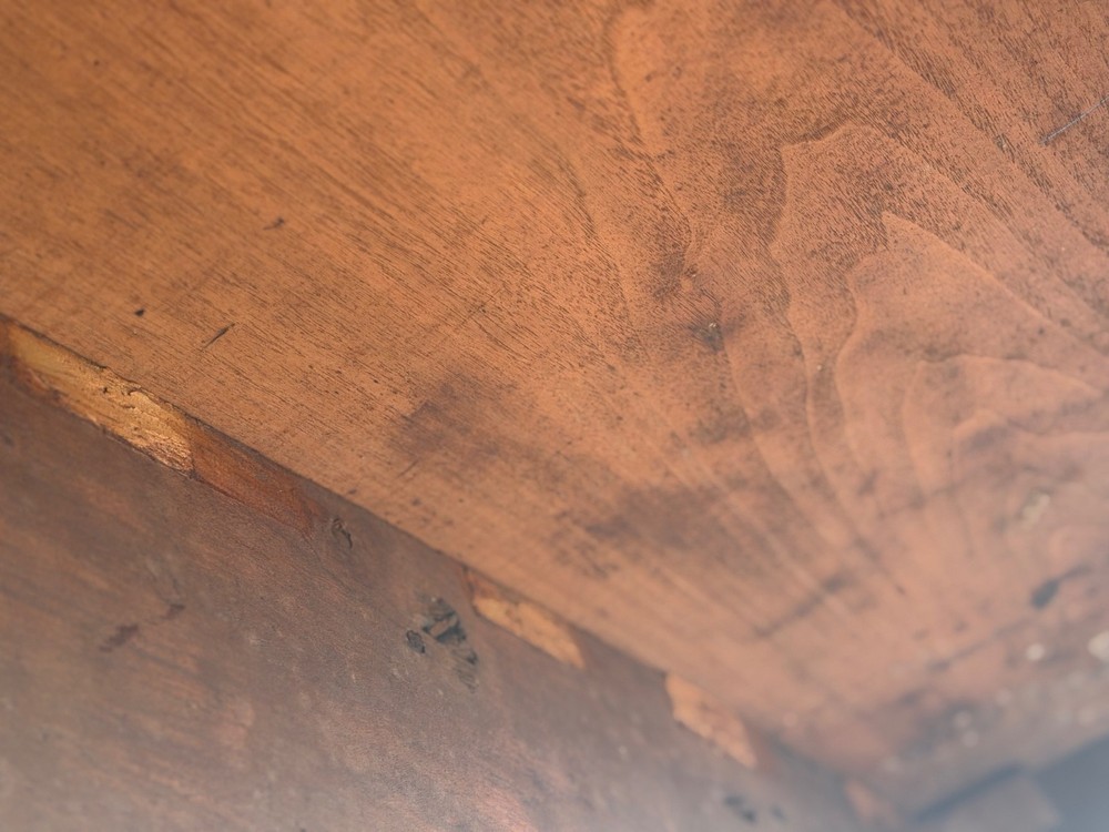 Antique Walnut Chippendale dining table 18th style ball & claw gate leg