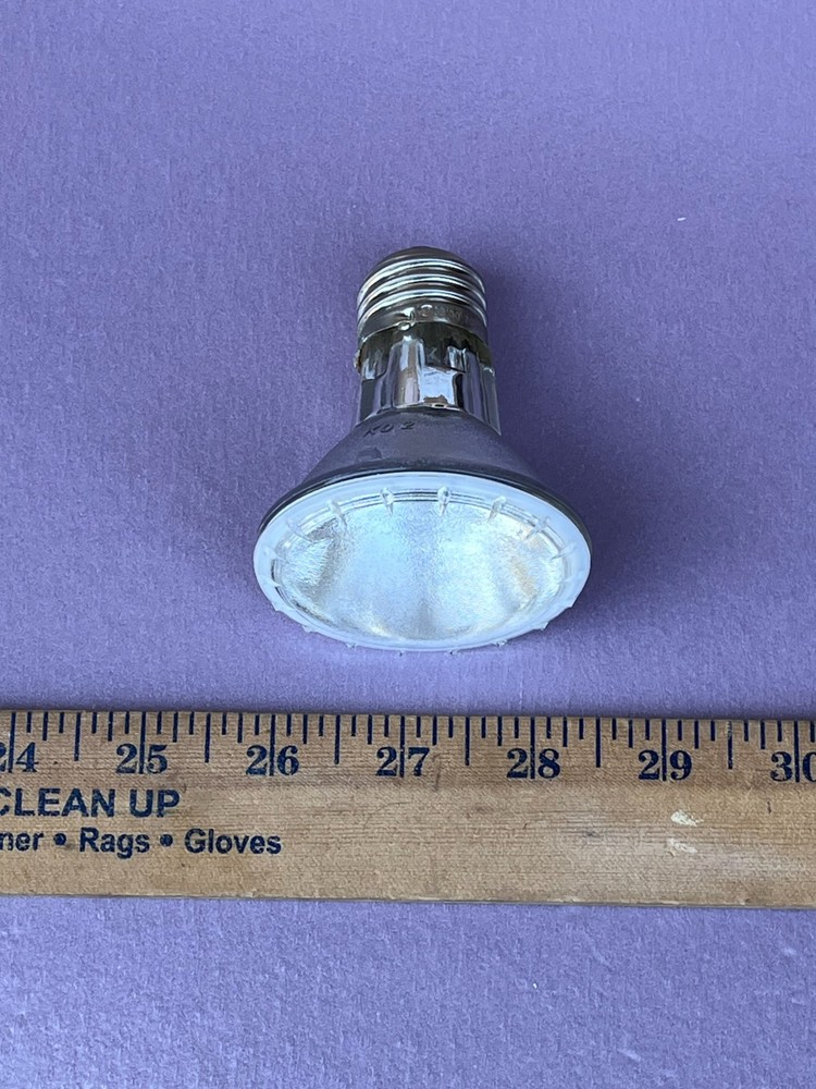 GE Par20 50 watt standard compact Halogen spotlight, SP10 beam