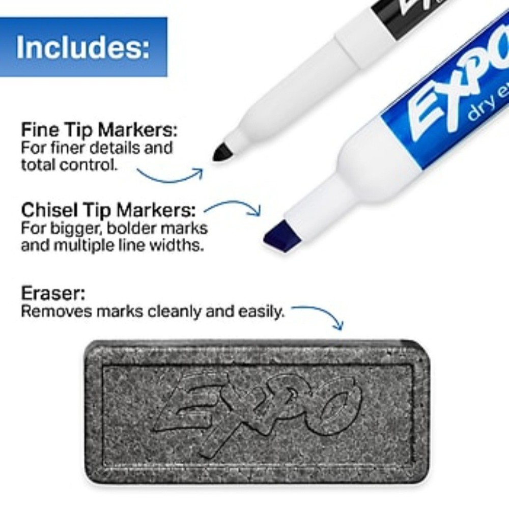 Expo Dry Erase Markers set 11 Counts