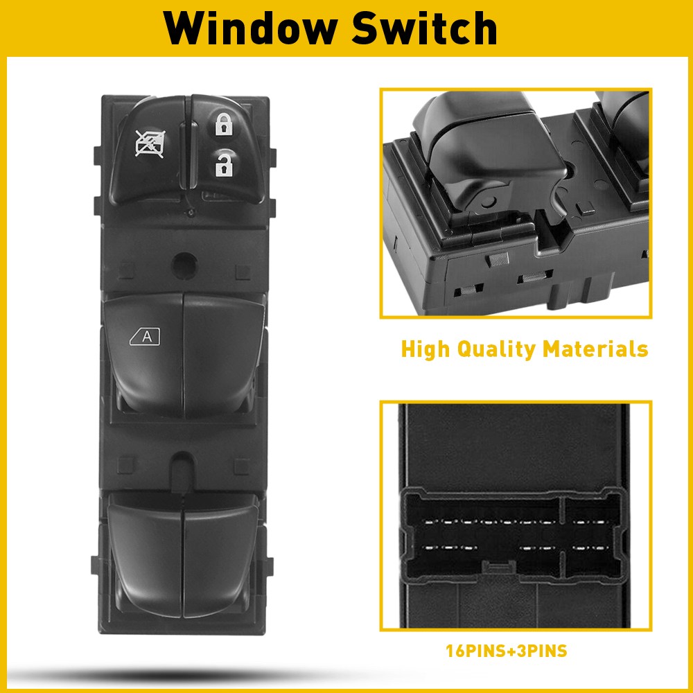 For Nissan Altima Power 2013-2018 Window Master Control Switch Left Driver Side
