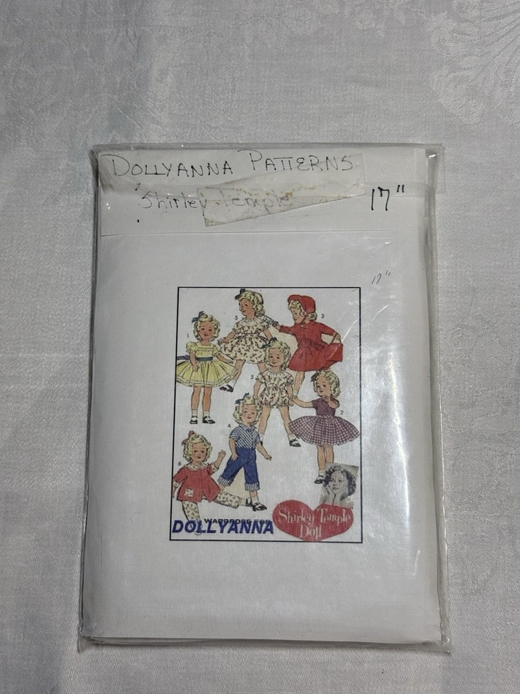Shirley Temple 17 In Doll Patterns Copies