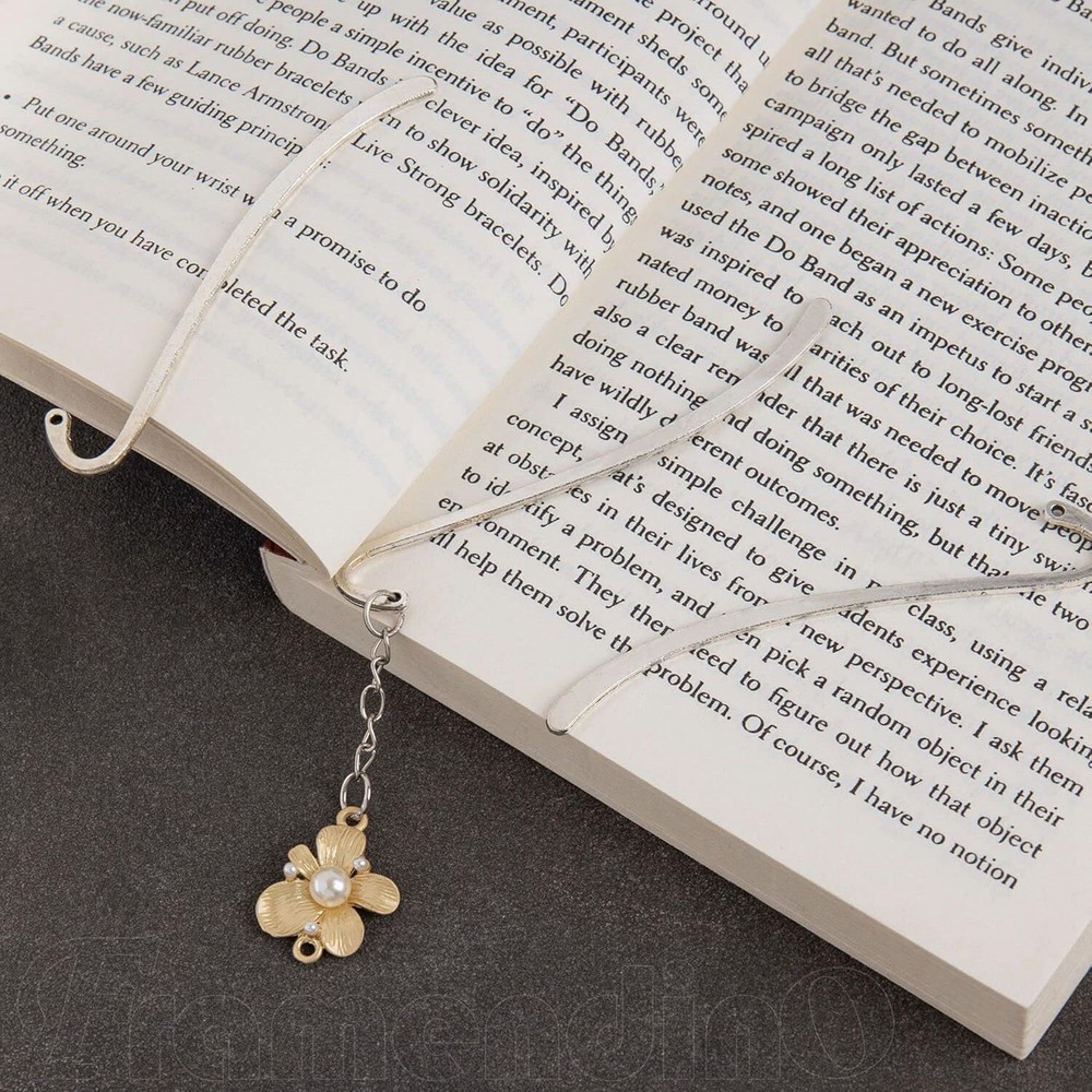 Framendino, 10 Pack Silver Bookmarks Vintage Alloy 10 Pack,