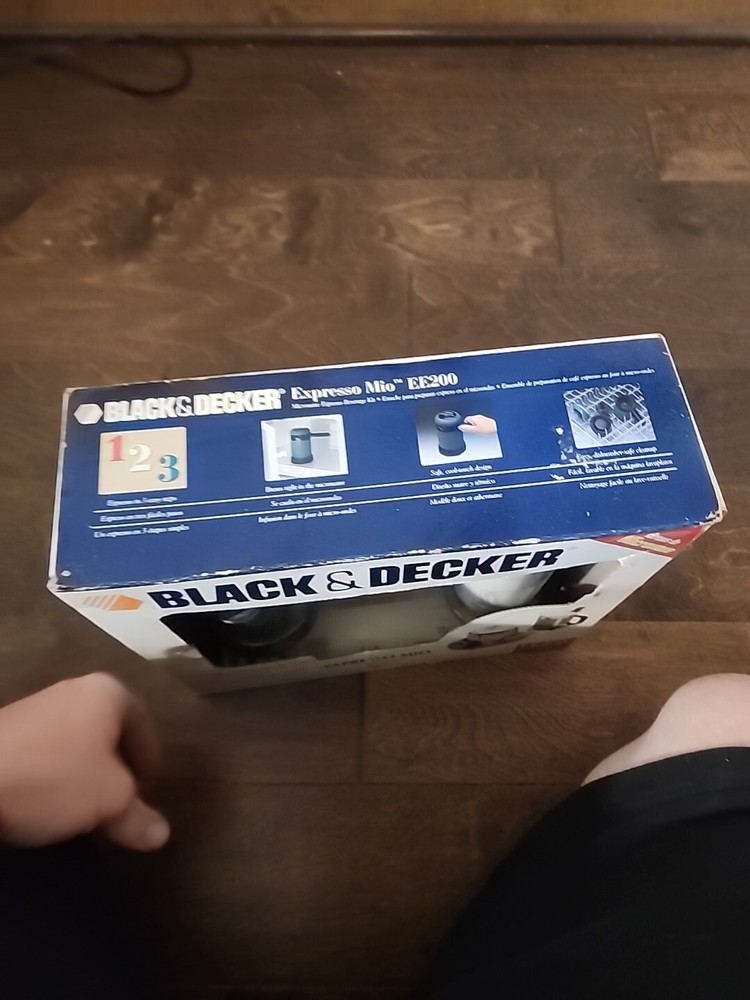 Black & Decker Cool Touch Microwave Espresso Beverage Kit System