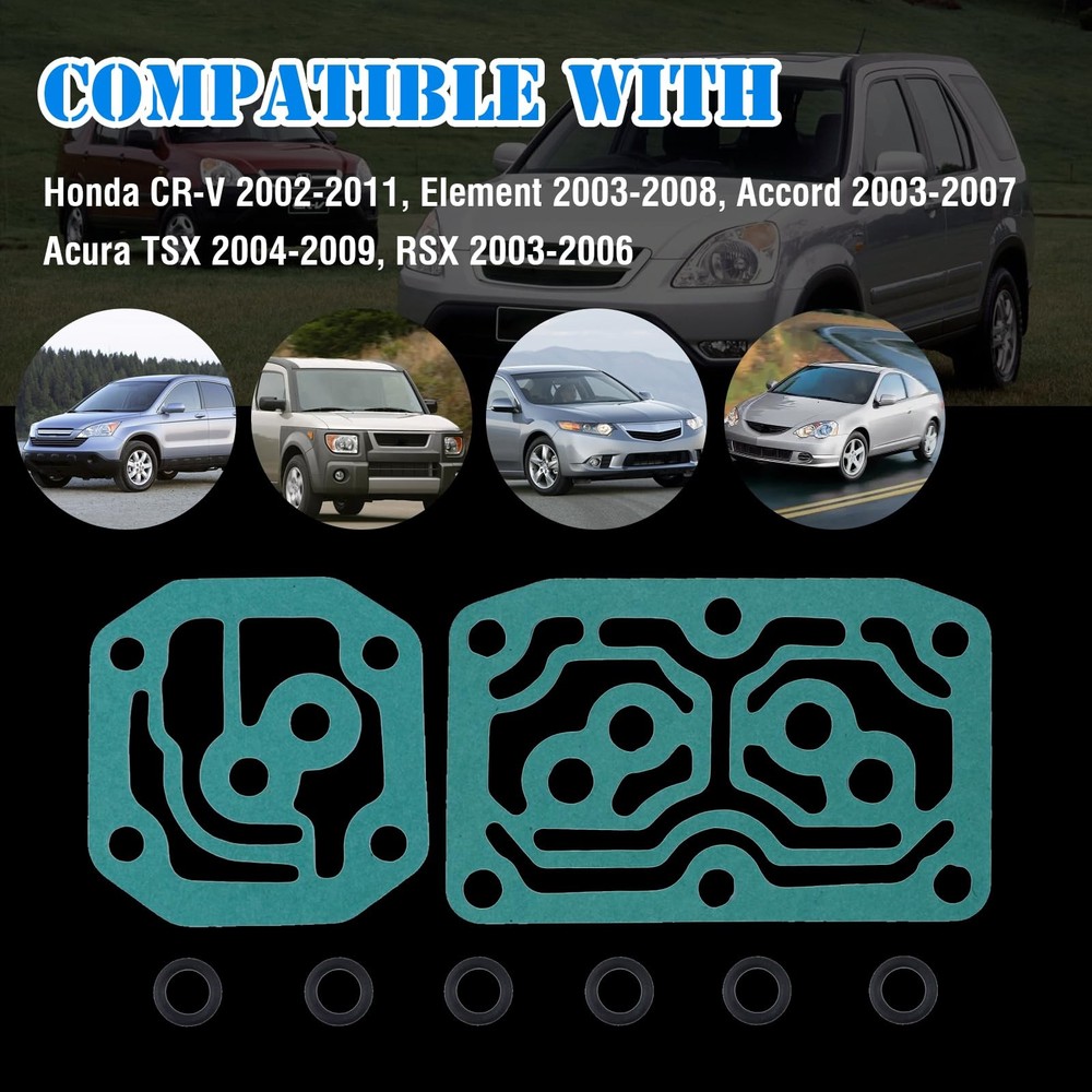 Automatic Transmission Linear Solenoid Gasket Seal with O-Ring Kit...