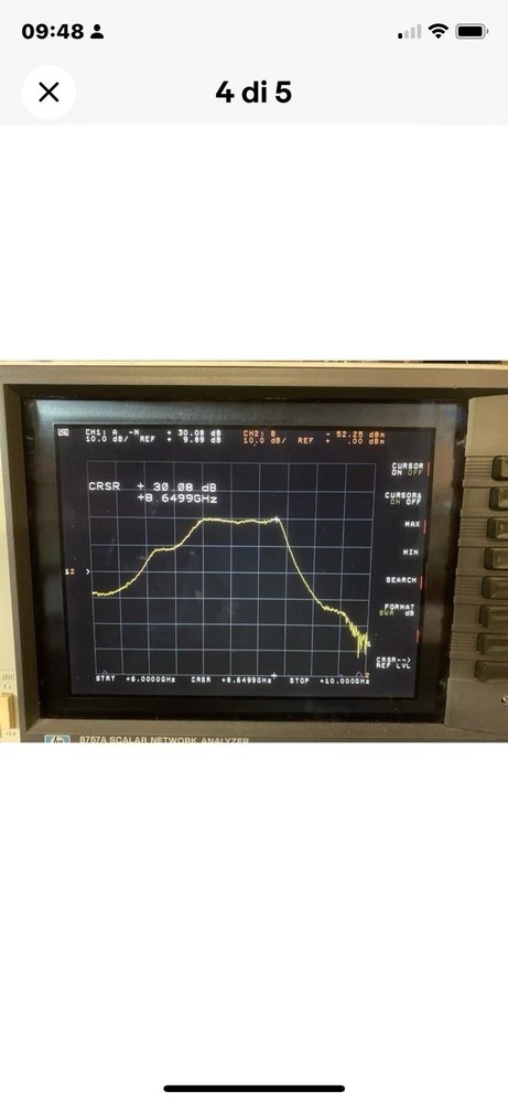 AMPLIFIER 10 Watt MA-LTD 7.6-8.7 GHZ Gain 30 Db FULL TESTED