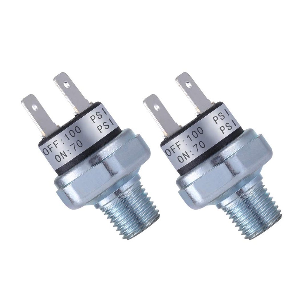 Automatic Air Pressure Switch 70-100 PSI for 12V/24V Systems - Durable Control