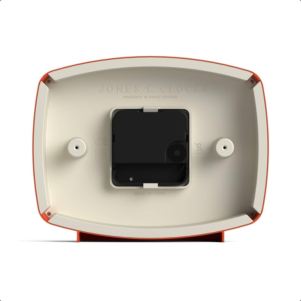 ® Film Desk Clock | Retro Rectangular Design | Orange | Retro Design, Blendin...