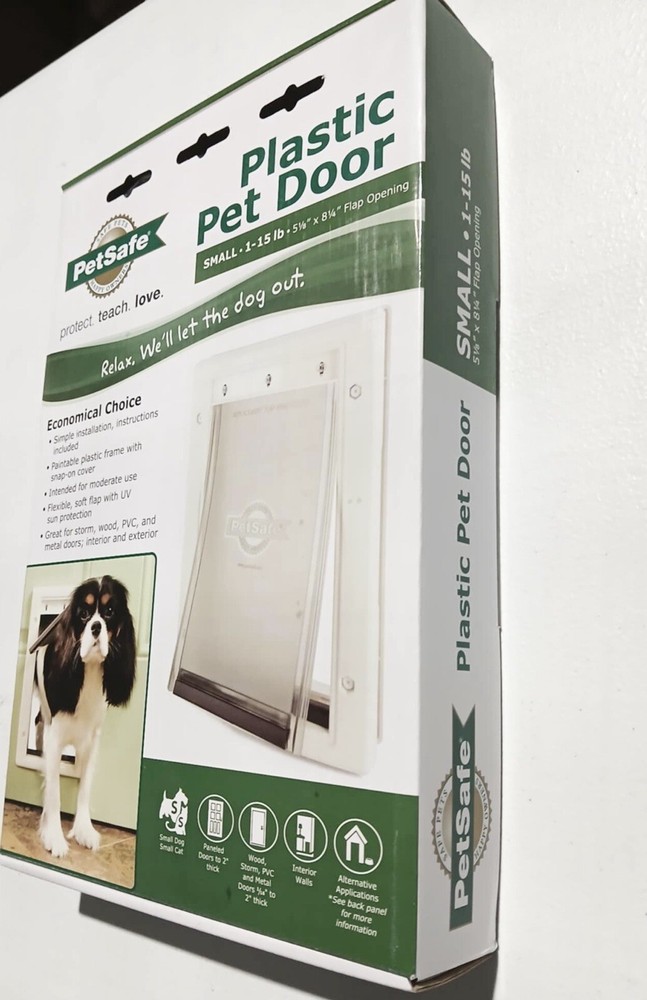 Pet safe Plastic Pet Door White