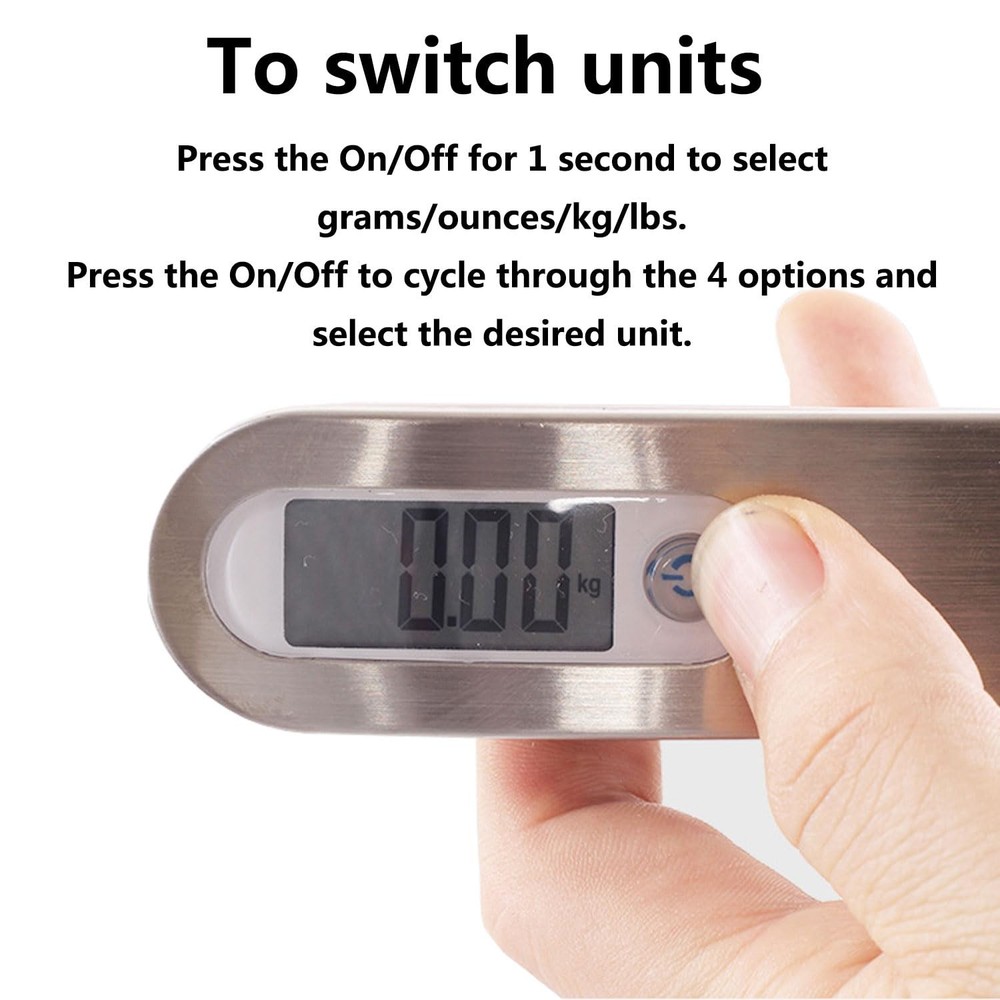 FUNTRESS Bow Scale for Draw Weight Archery Digital Poundage silver