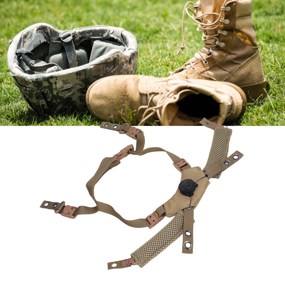 Adjustable Dial Suspension System Chin Strap For Fast Helmet Trending❀