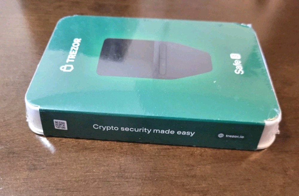 Trezor Safe 3 Universal Crypto Hardware Wallet with Secure Element & Passphrase