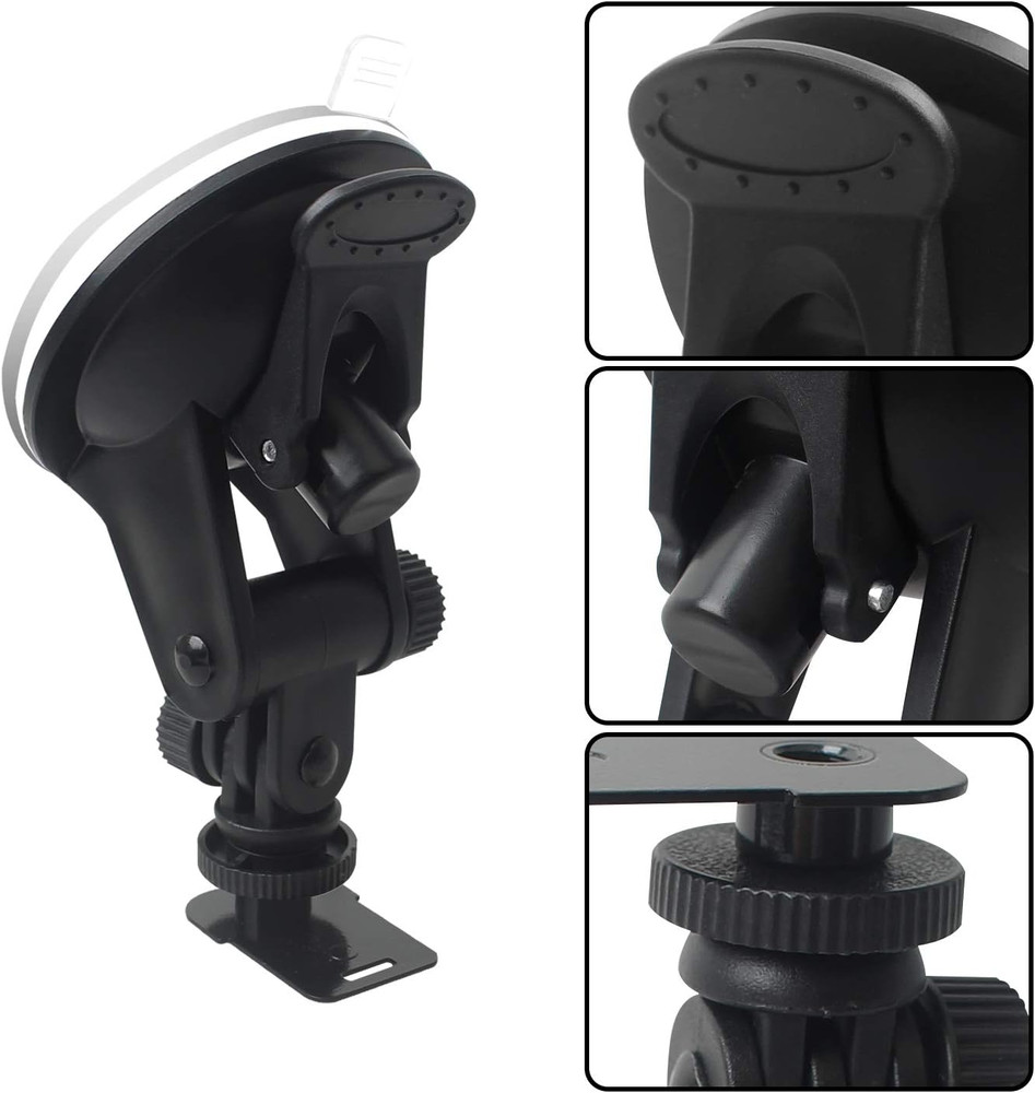 Yeebeny Suction Radar Detector Mount, Windshield & Dashboard Radar Holder Compat