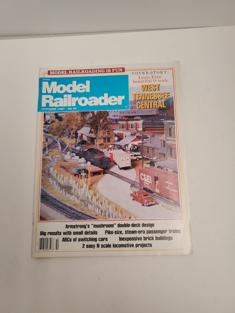 Model Railroader Magazine October 1987