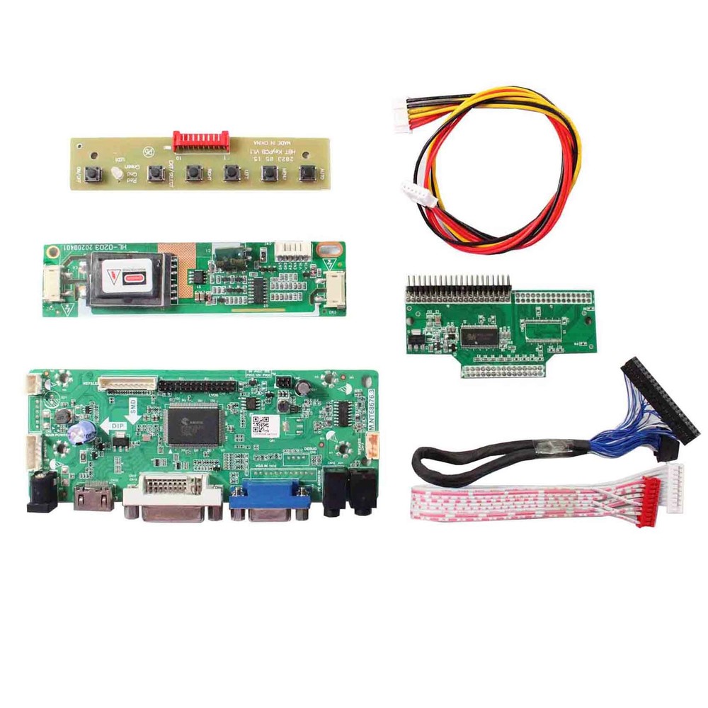 HDMI DVI VGA LCD Controller Board For 10.4inch 640x480AA104VB04 LCD Screen
