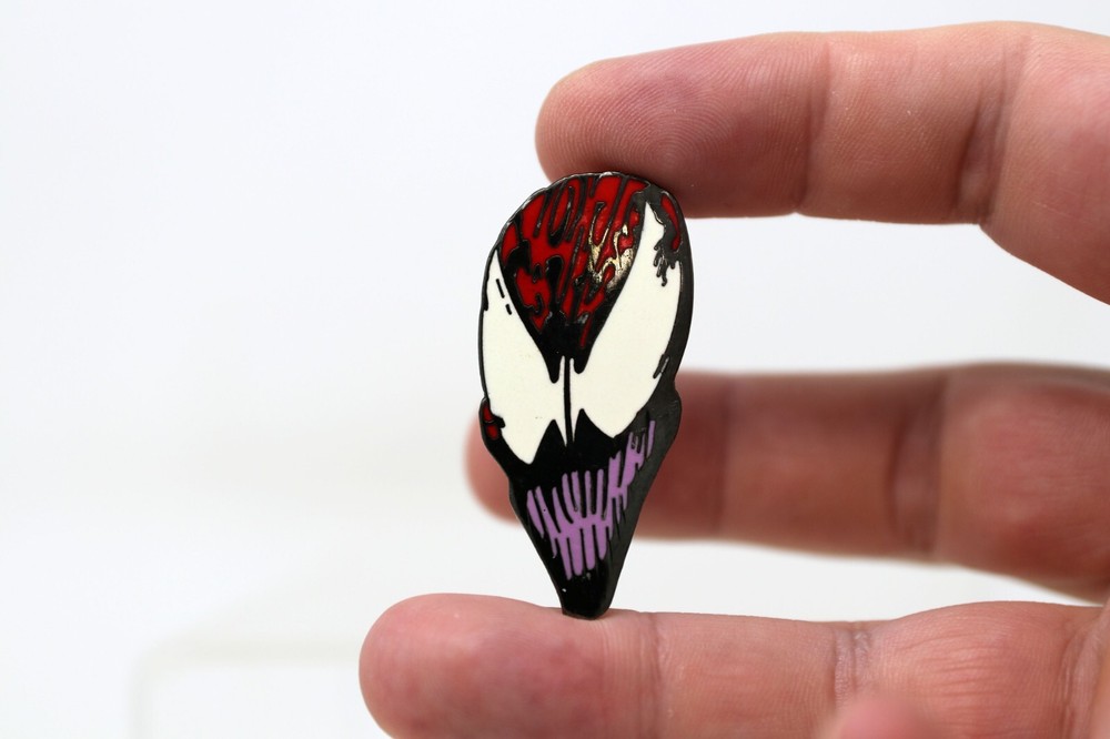 Planet Studios Oversized Carnage Enamel Pin 1992