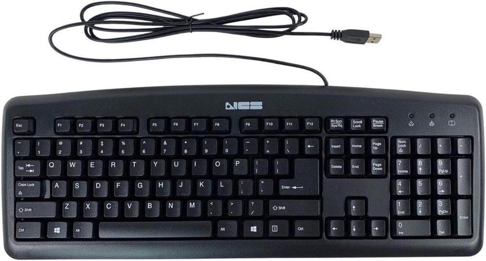 USB Wired Keyboard - NCS KU-0325 Black