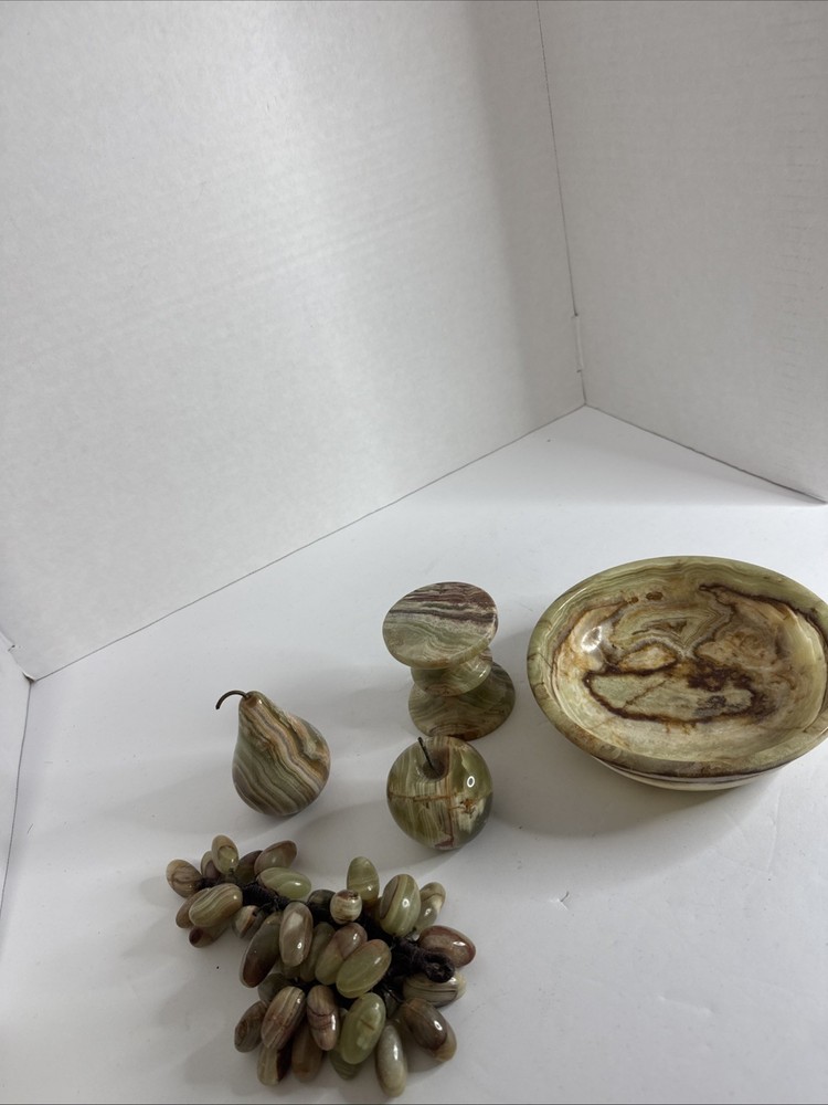 AAA+ Very Beautiful Quality Natural Onyx Decorative fruit Set