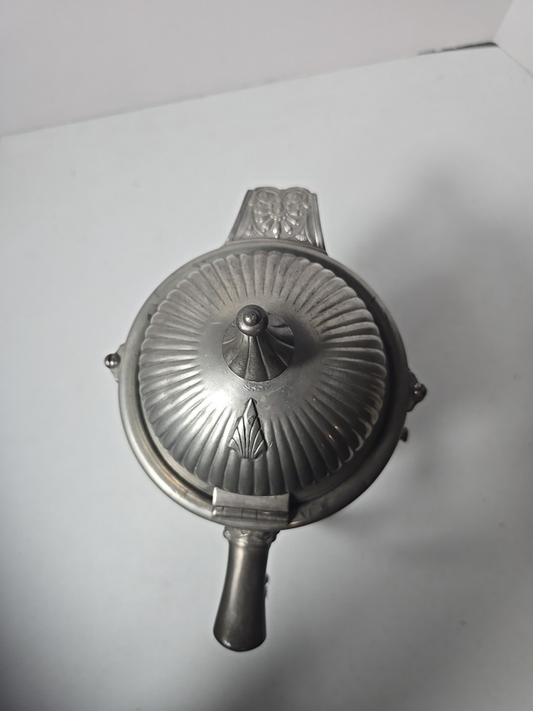 Antique 1879 Silver Plated Reed & Barton Coffee Ice Pitcher 14"