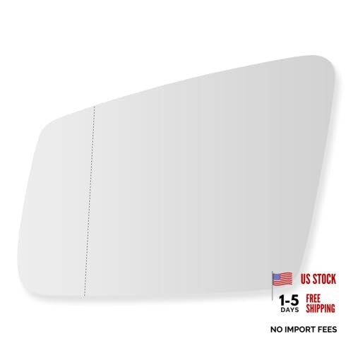 Driver Side Heated Mirror Glass Replacement for Mercedes Driver Side (Left)