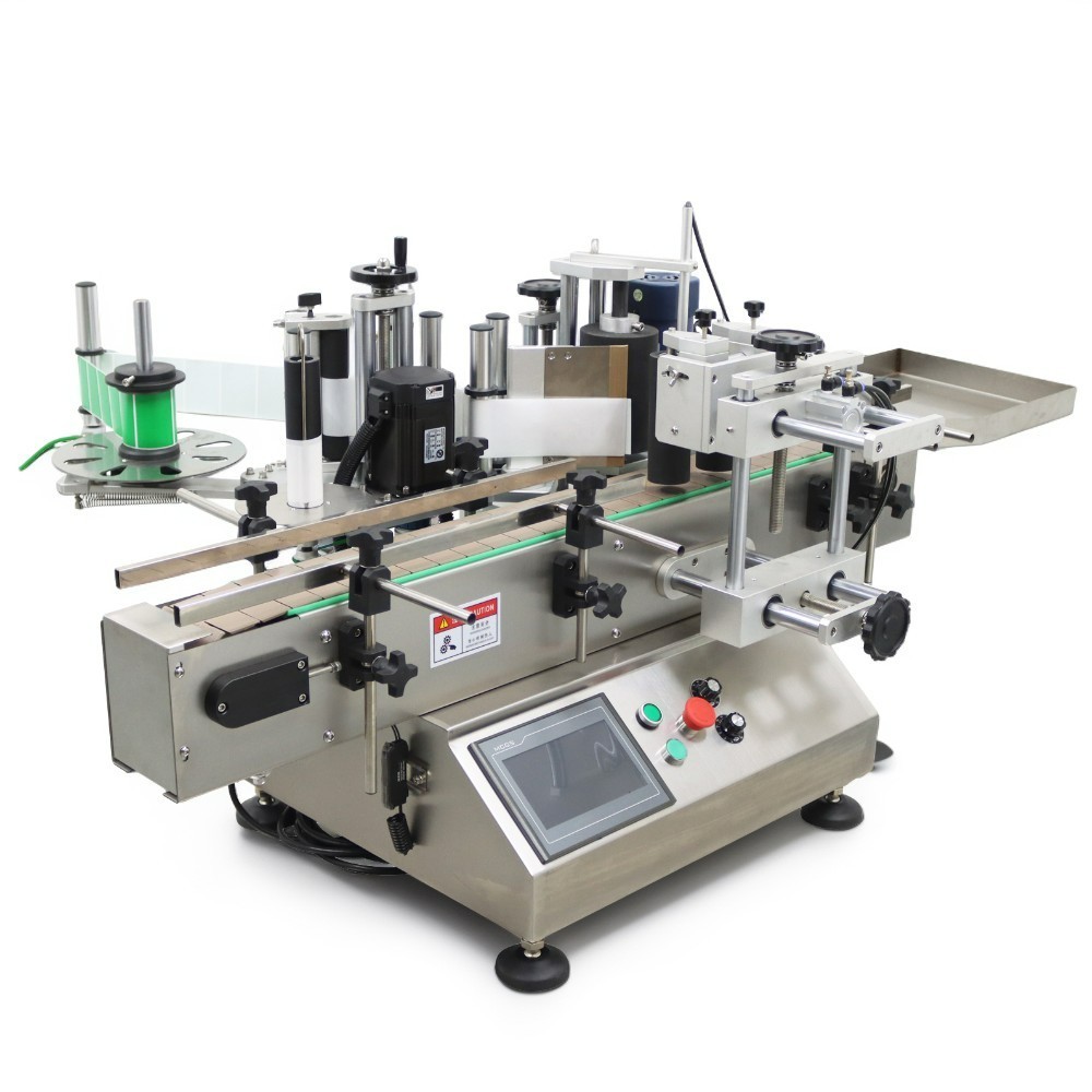 Automatic Round Bottle Labeling Machine High-speed Full Label 20-30PCS/min 110V