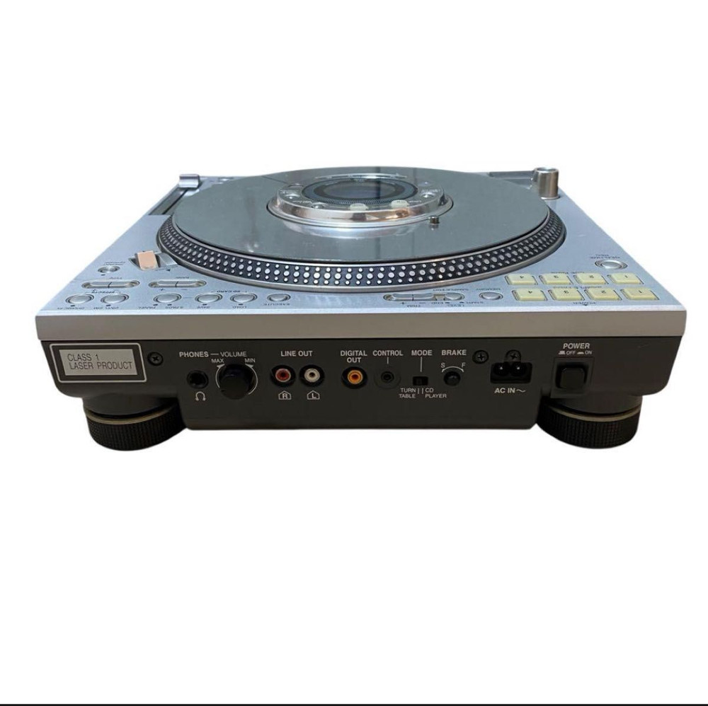 Technics SL-DZ1200 Silver Digital Direct Drive DJ Turntable System Working Used