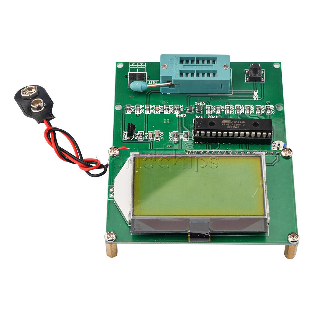 GT-T8 Graphical Transistor Multifunctional Transistor Tester LCD Display