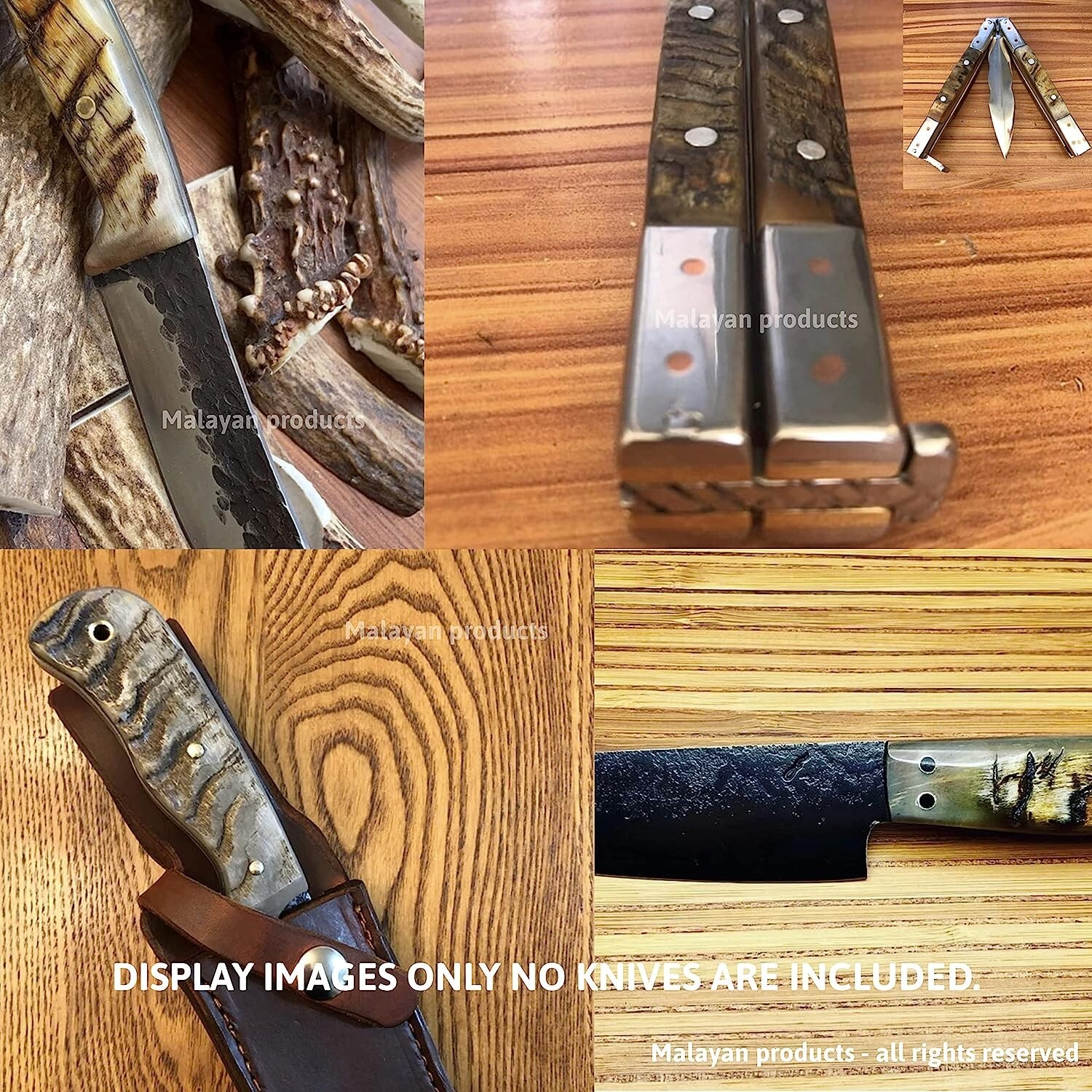 Ram Horn Knife Handle Making Blanks Natural material DIY Crafting Scales