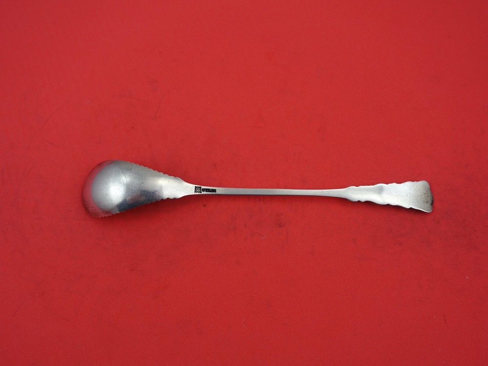 Washington by Manchester Sterling Silver Olive Spoon brite-cut solid 6 1/2"