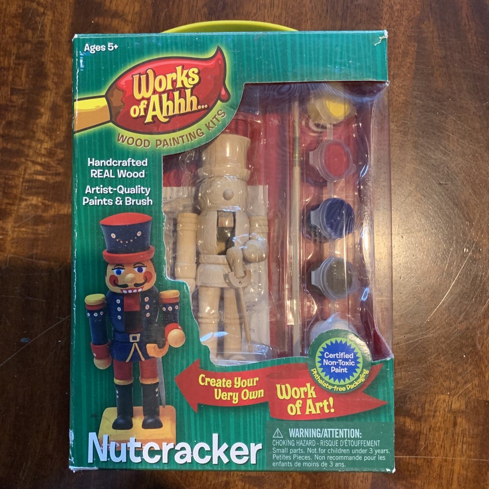 WOA WOOD PAINTING KIT NUTCRACKER