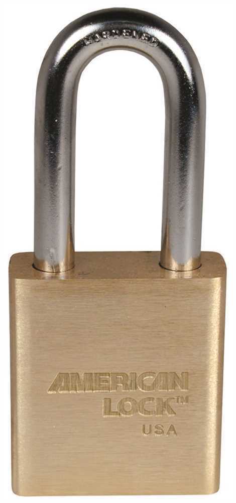 American Lock A3571WO Padlock IC Core Brass