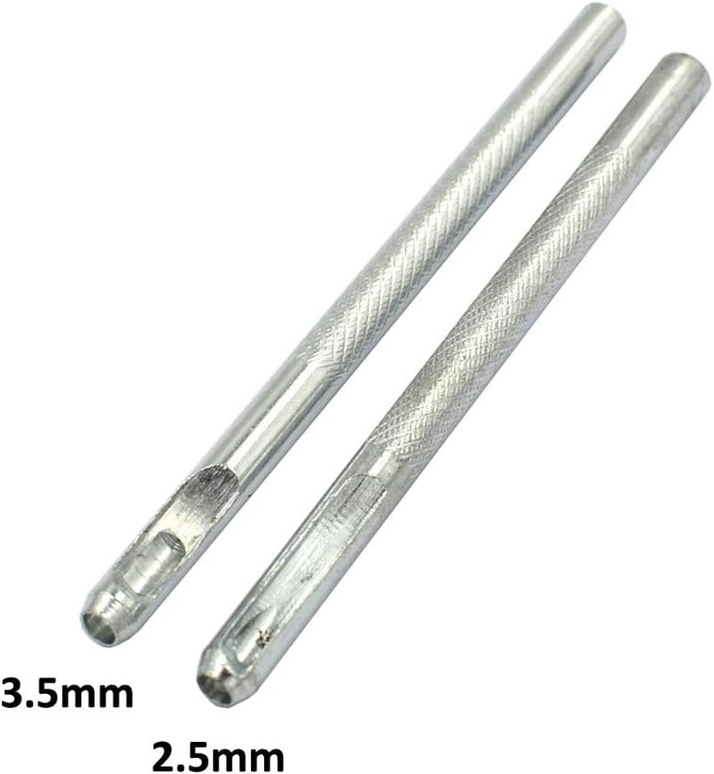 7 Pcs Metal Domed Rivet Fixing Setting Tool Spike Rivets Setter