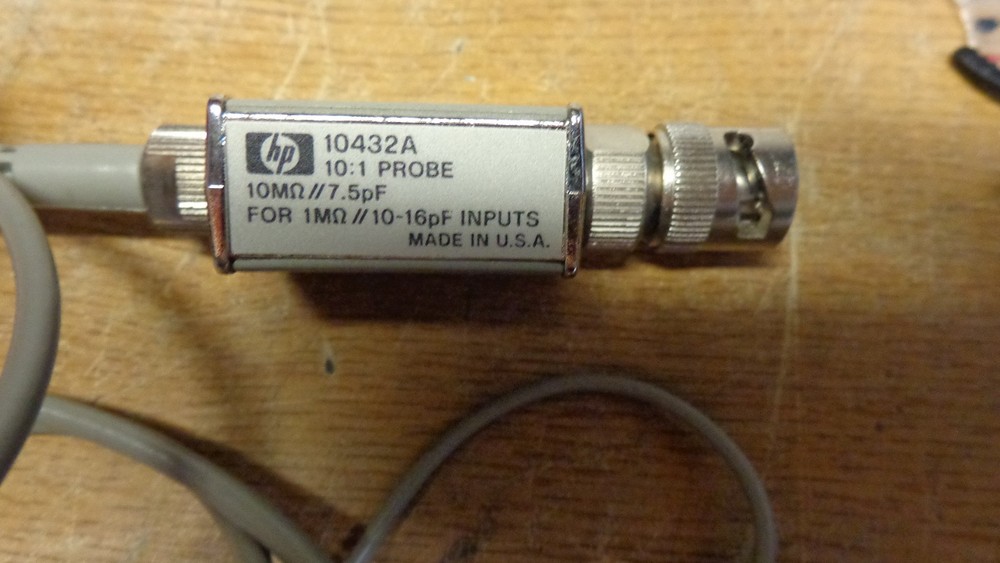 Hewlett Packard HP 10432A 10:1 Probe